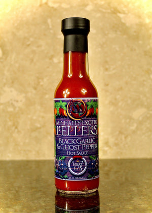 Black Garlic & Ghost Pepper Hot Sauce [5.5 fl. oz.]