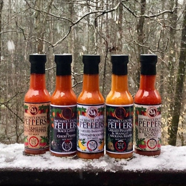 Collection Pack Type 3 - 5-Pack of Hot Sauces 5.5 fl oz