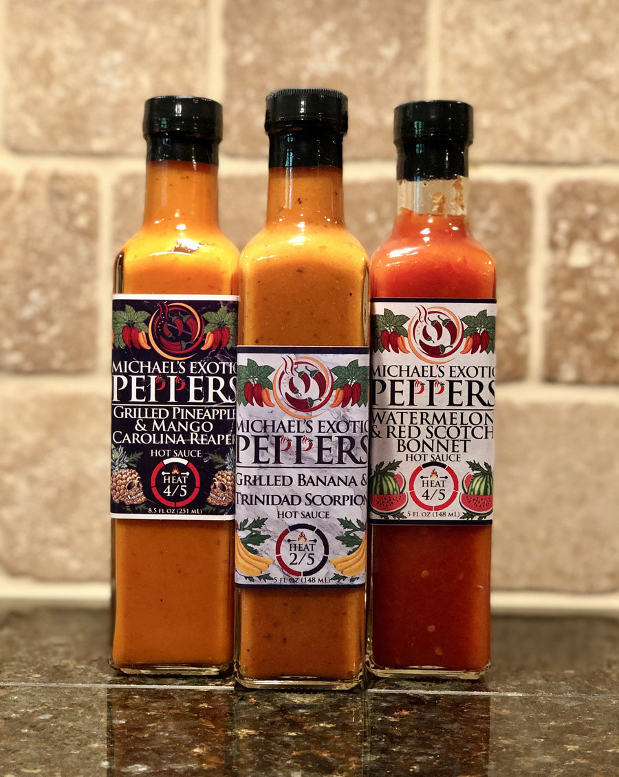 Hot Sauce Collection 3-Pack Type 2 - 8.5 fl oz