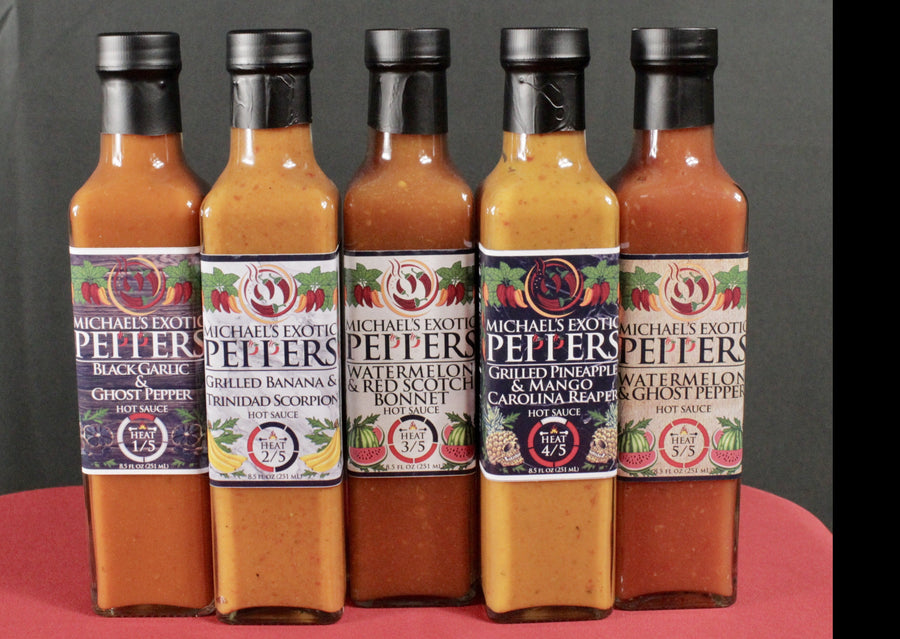 Hot Sauce Collection 5-Pack Type 3 - 8.5 fl oz